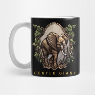 Elephant "Gentle Giant", Elephant Lover , Elephant  Gift Mug